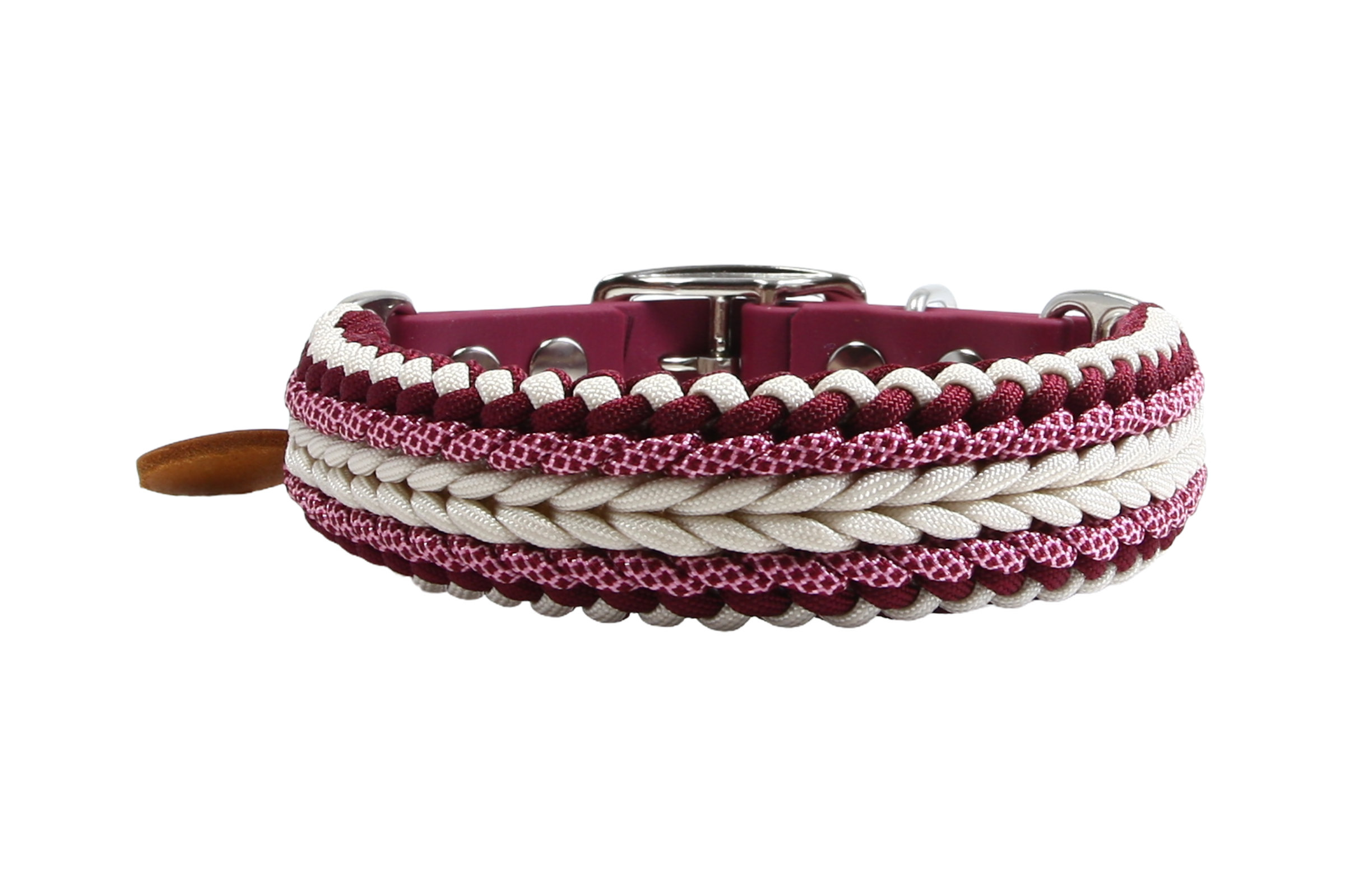 Paracord Hundehalsband Laturelle X-III für mittelgroße und große Hunde  