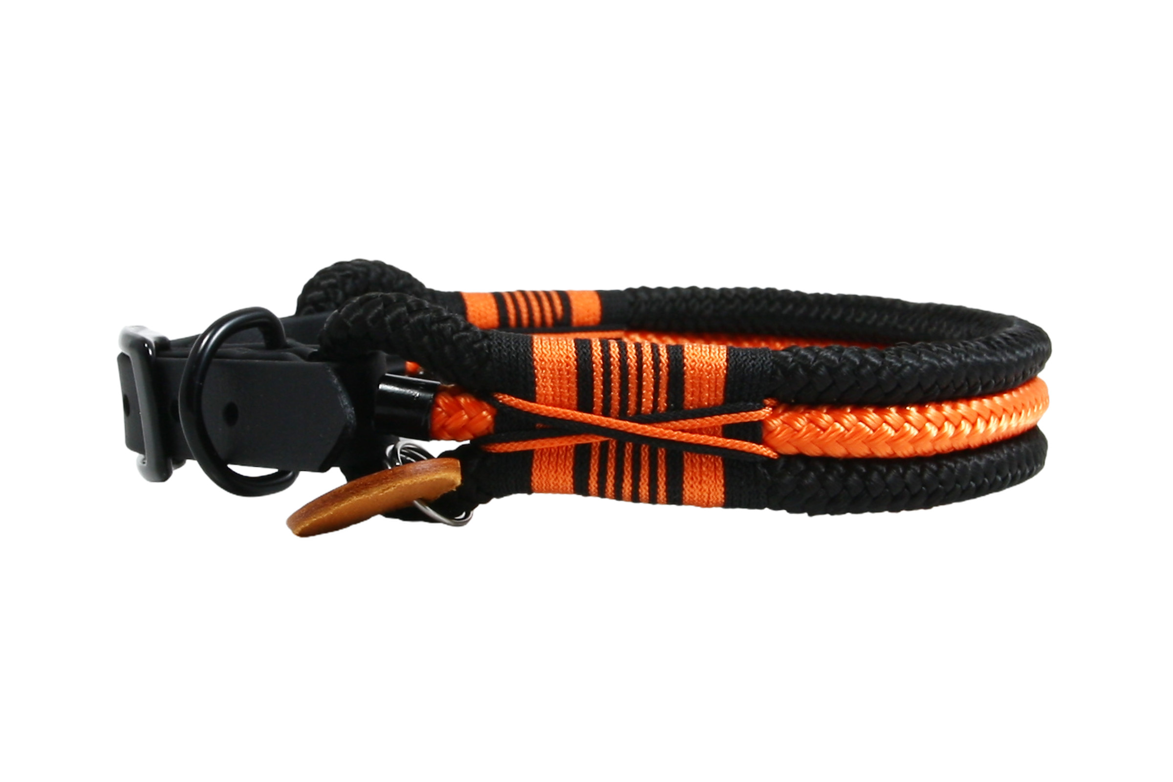 Halsband EDITION Black Burnt Orange