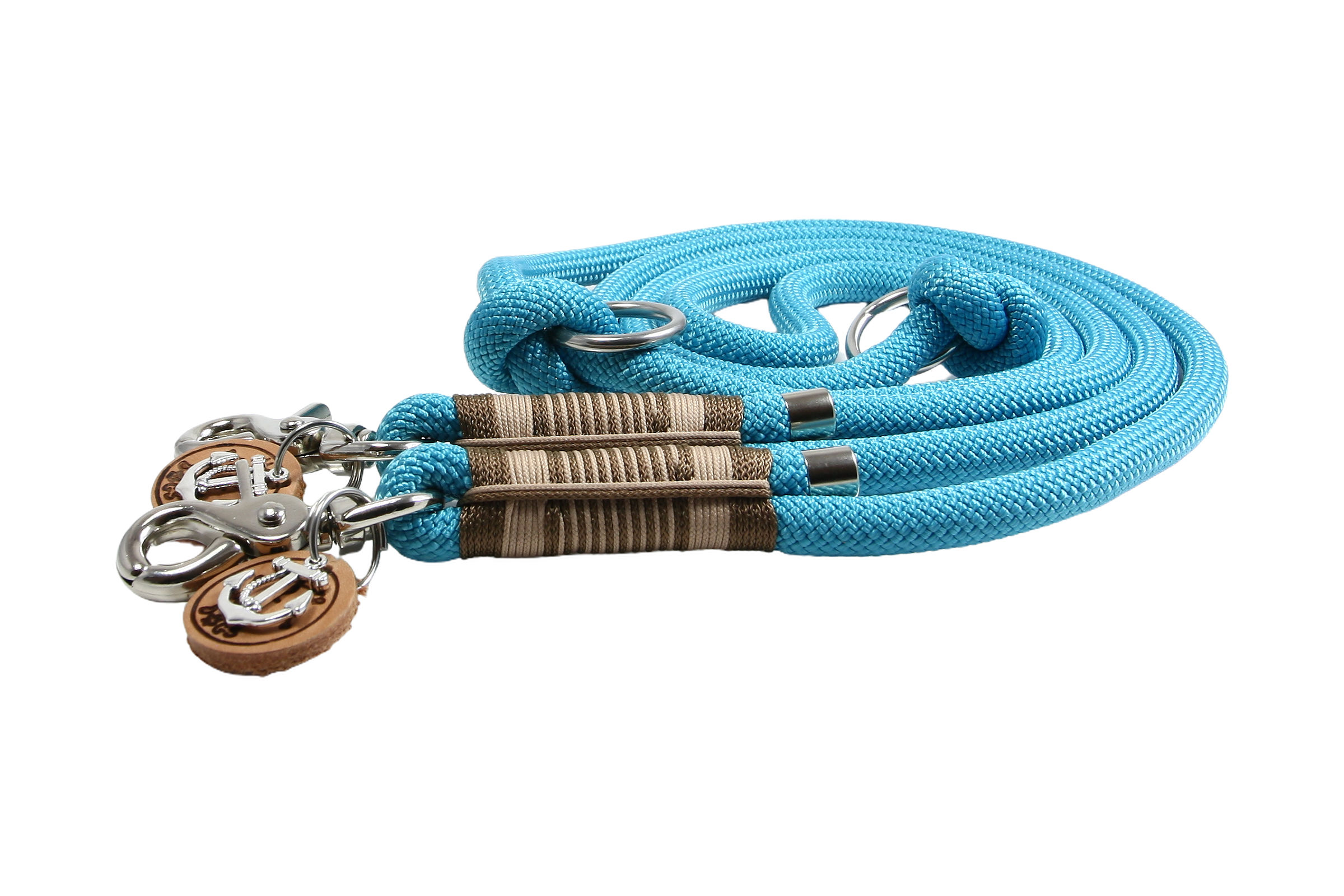 Dogs leash Njord Neon Turquise