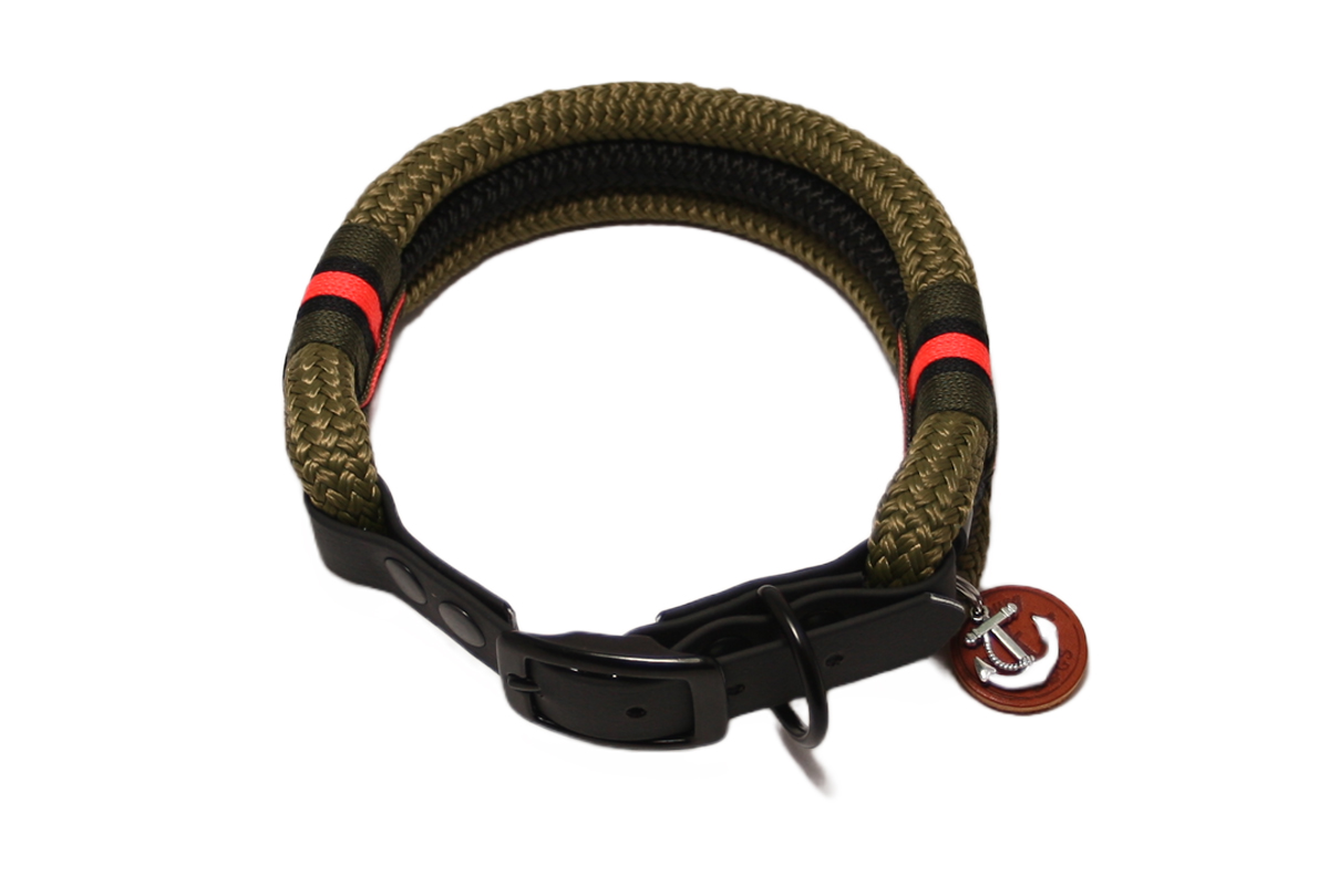 BIG ONE Halsband Olive Fusion