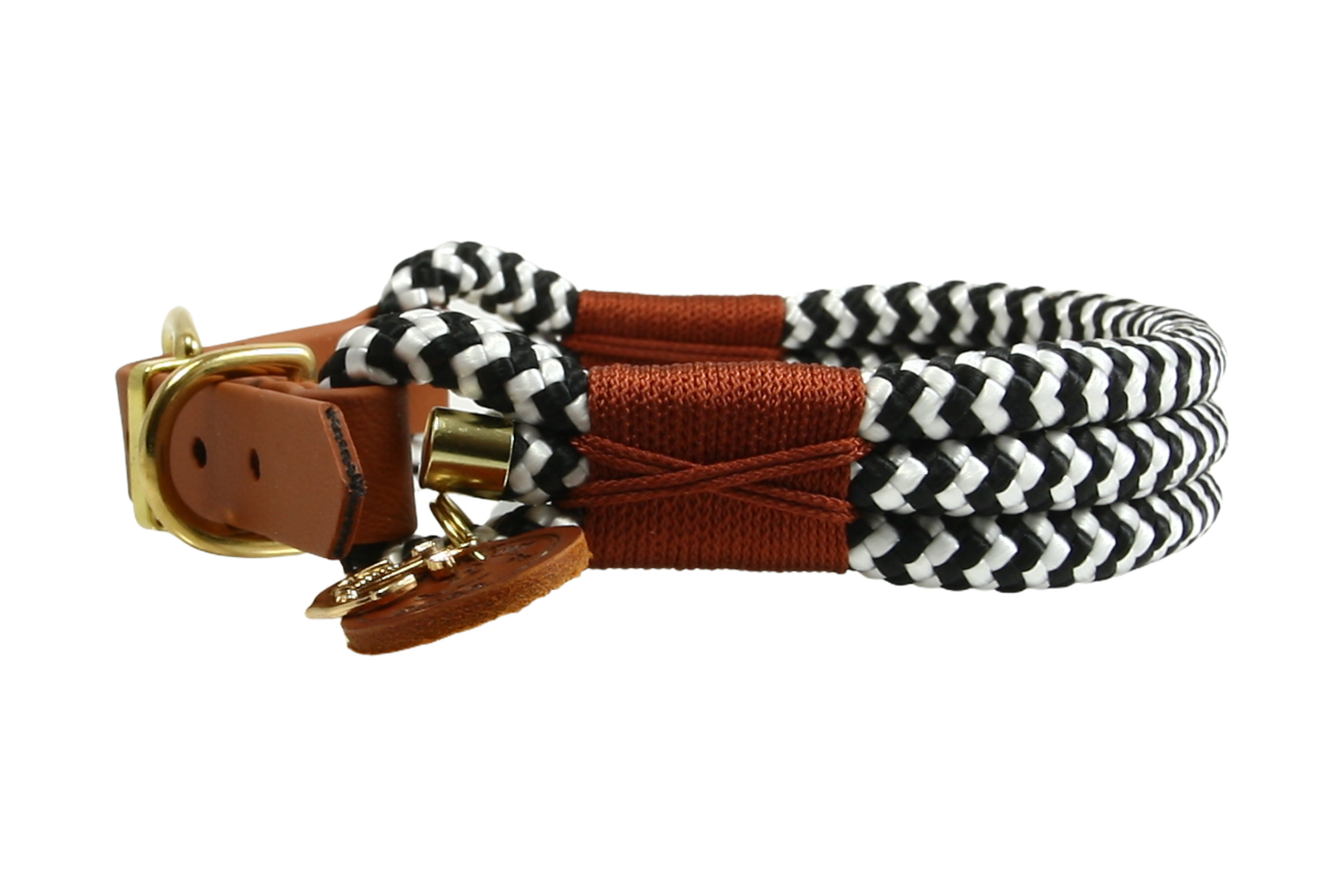 Hundehalsband und Leinen Set Zebra Spirit