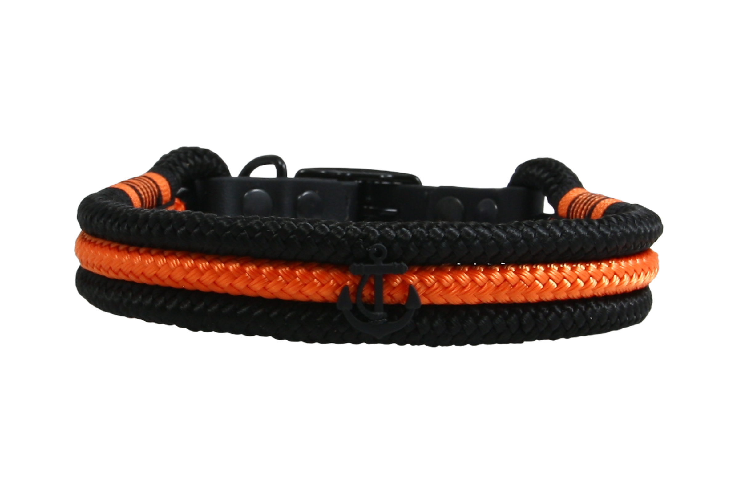 Halsband EDITION Black Burnt Orange