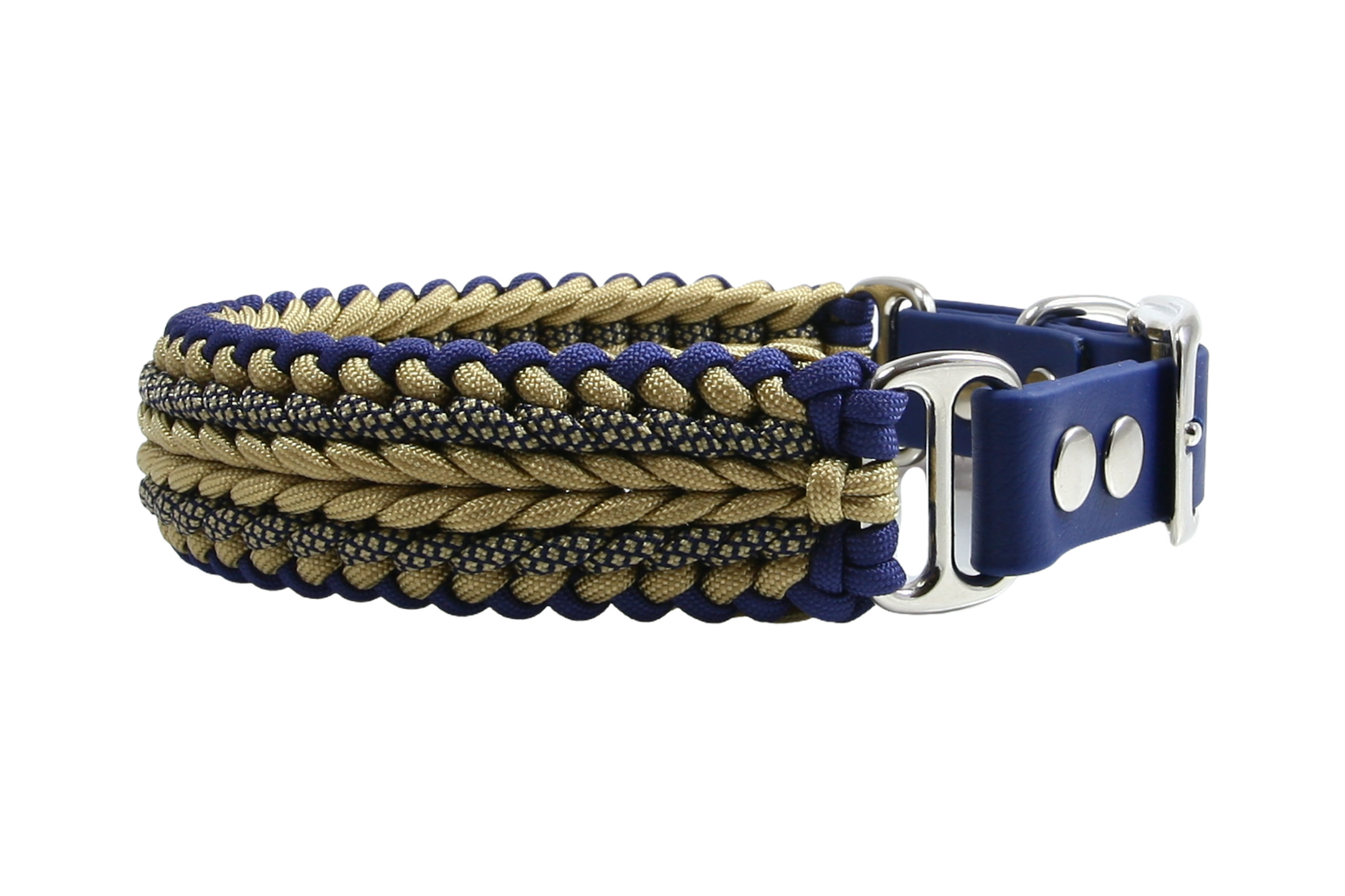 Paracord dog collar komondur- captain X-III 