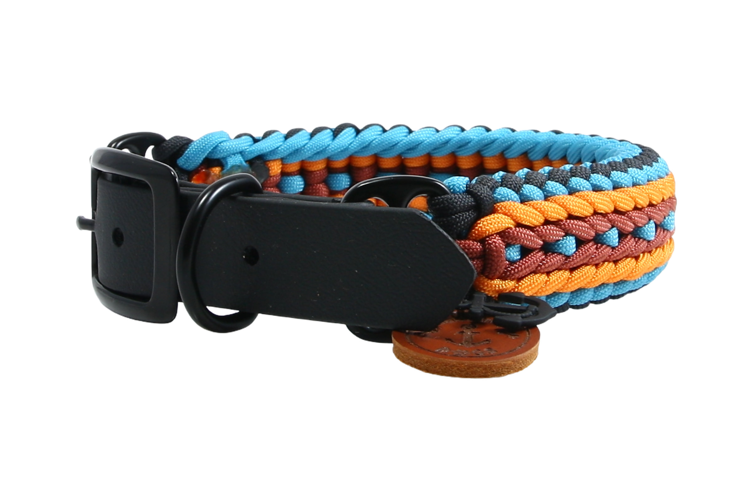 Paracord dog collar cinch X-III