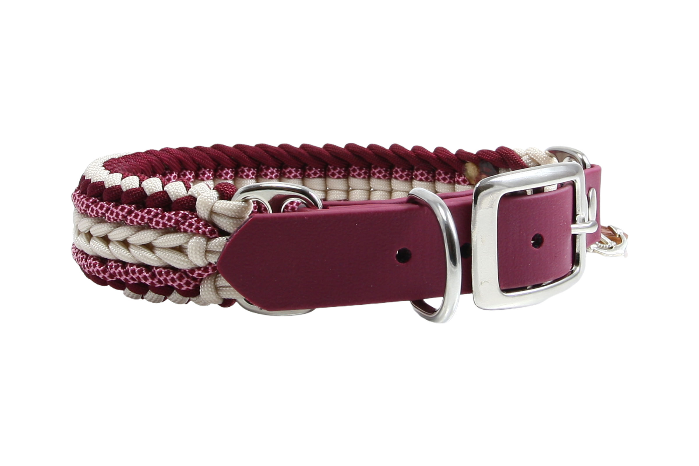 Paracord dog collar laturelle X-III