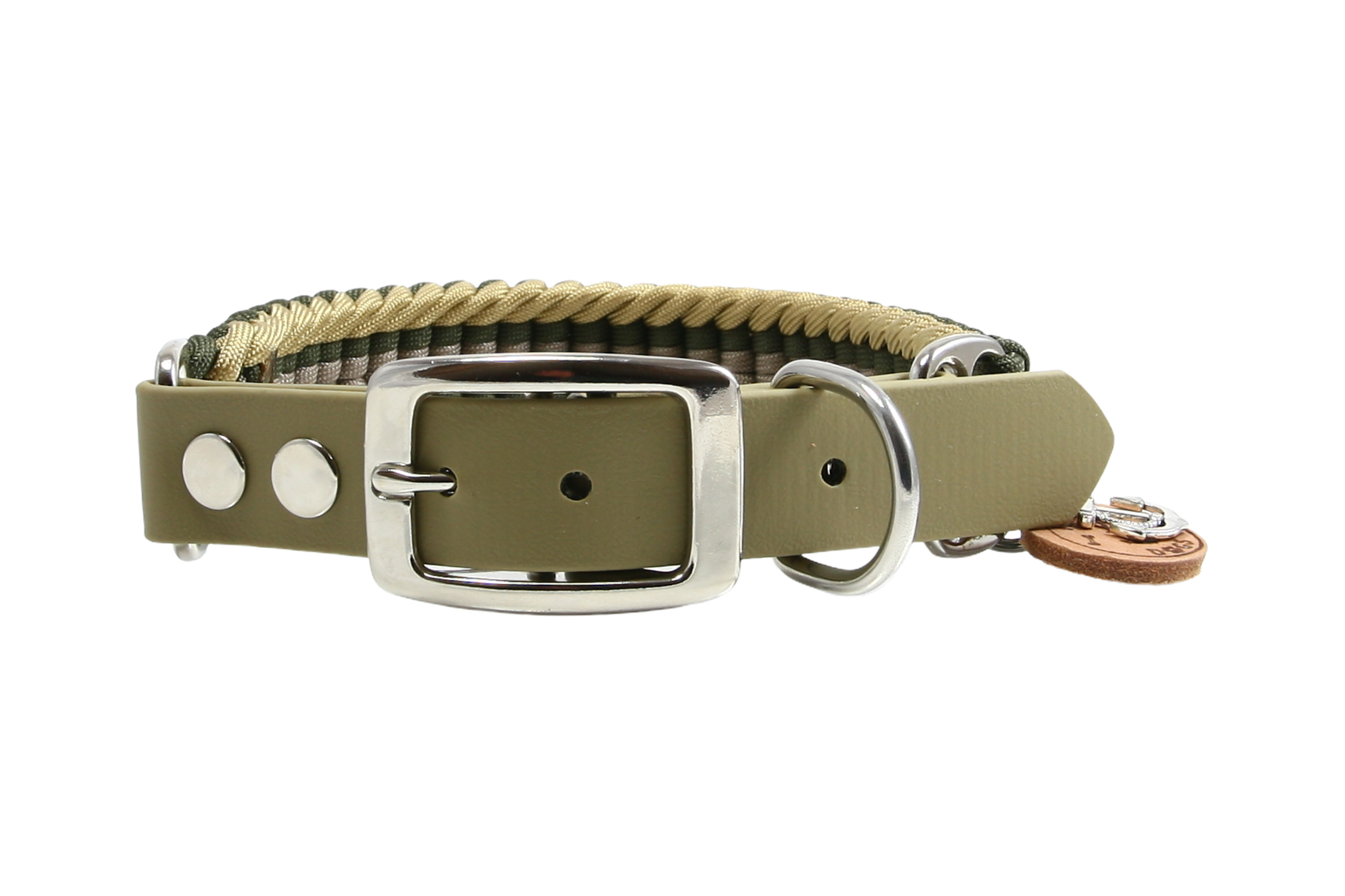 Paracord Hundehalsband Drabbin X-III für mittelgroße und große Hunde  